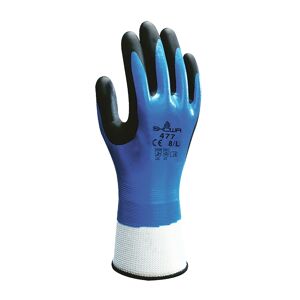 Showa SHO477 Insulated Nitrile Foam Fully Coated Grip Gloves