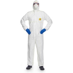 DuPont TSCHF5SWHDE Tyvek 200 Easysafe Disposable Coverall Type 5/6 S  White