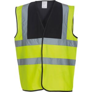 Yoko International Yoko HVW100 Two-Tone Hi-Vis Waistcoat