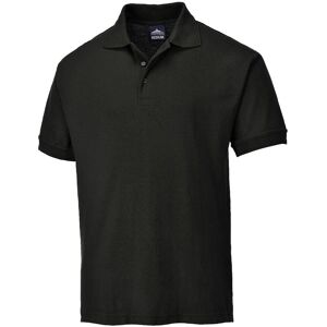 Portwest B210 Naples Polo Shirt 3XL Black Portwest B210 Naples Polo Shirt 3XL Black