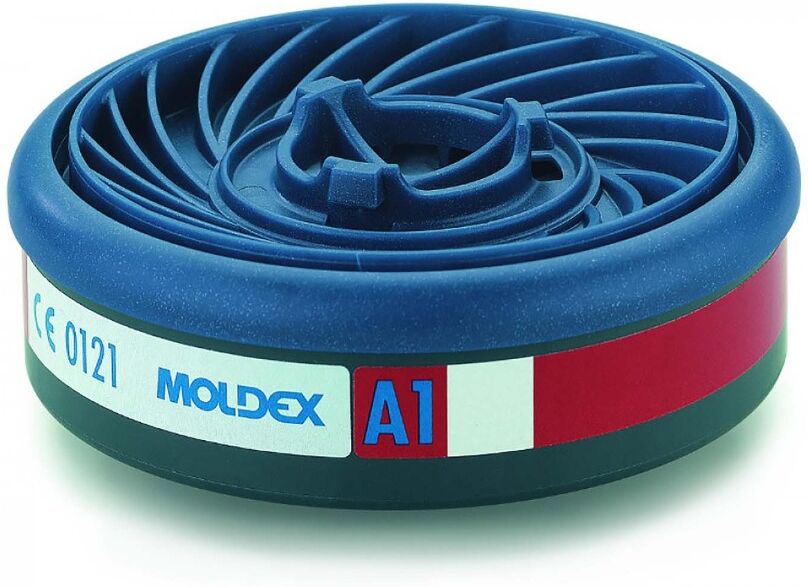 Moldex 9100 A1 Gas Filters for 7000 & 9000 Series Face Mask Pack of 10