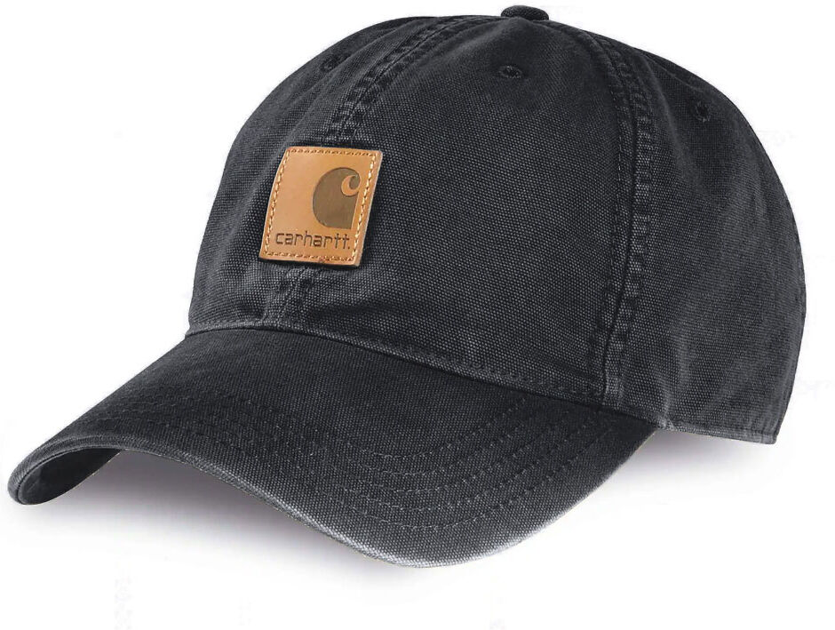 Carhartt 100289 Canvas Cap Black