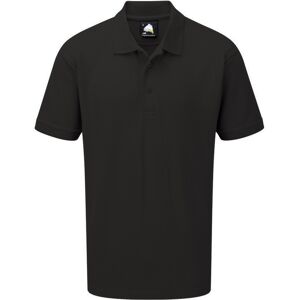 ORN 1150-10 Eagle Premium Short Sleeved Polo Shirt XS  Black