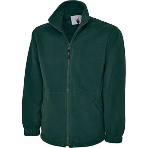 Uneek UC604 Classic Full Zip Micro Fleece Jacket XS  Bottle Green