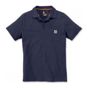 Carhartt 103569 Force Relaxed Fit Short Sleeve Pocket Polo Shirt XXL  Navy