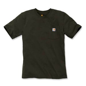 Carhartt 103296 Relaxed Fit Heavyweight Short Sleeve K87 Pocket T-Shirt XXL  Black