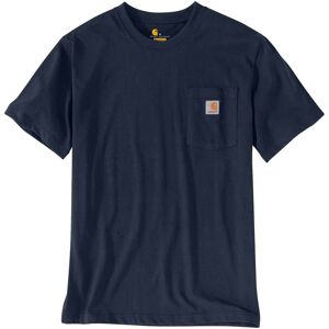 Carhartt 103296 Relaxed Fit Heavyweight Short Sleeve K87 Pocket T-Shirt XS Navy Carhartt 103296 Relaxed Fit Heavyweight Short Sleeve K87 Pocket T-Shirt XS Navy