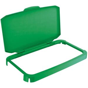 Durable 1800500 Hinged Lid For Durabin Rectangular 60L  Green