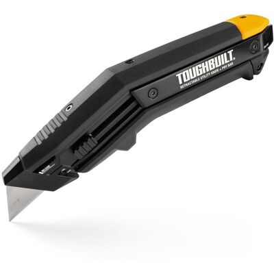 ToughBuilt TB-H4-11A Angled Utility Knife With Pry Bar ToughBuilt TB-H4-11A Angled Utility Knife With Pry Bar