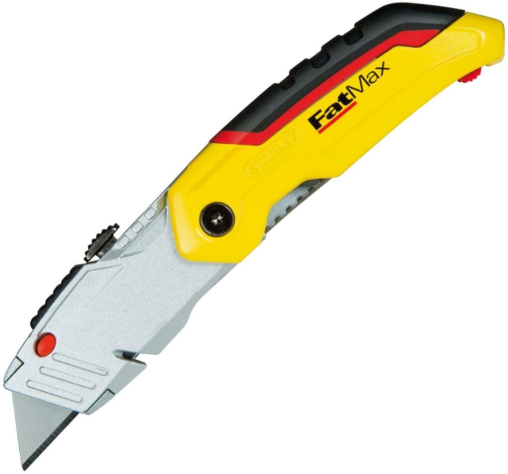 Stanley 0-10-825 FatMax Retractable Folding Utility Knife c/w 3 Blades