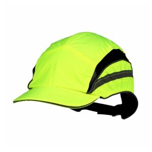 3M First Base 3 Classic Bump Cap Reduced Peak Hi-Vis Yellow