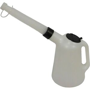 Lumatic LUMMF50SA Polyethylene Oil Measuring Jug c/w Spout 5L