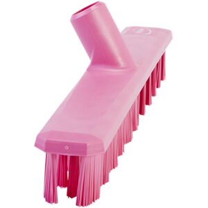 Vikan 70641 UST Pink Hard Deck Scrubbing Brush Head 400mm