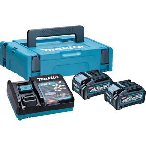 Makita 191K01-6 40V Max XGT 4.0Ah Batteries + Charger Kit