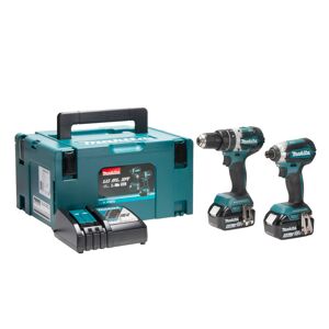 Makita DLX2180TJ 18V Li-Ion Cordless Brushless Twin Kit 2 x BL1850B Batteries