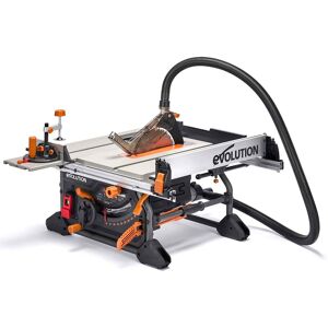 Evolution R255TBL+ Jobsite Table Saw 240v C/W Multi Material TCT Saw Blade