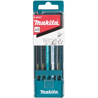 Makita B-48527 Jigsaw Blades Mixed Pack of 5 Makita B-48527 Jigsaw Blades Mixed Pack of 5