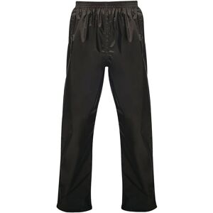 Regatta TRW348 Pro Packaway Breathable Overtrouser Black Small