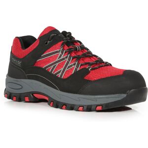 Regatta TRK204 Sandstone SB Safety Shoes 6/39  Red/Black