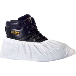 Supertouch E16600 CPE Economy Disposable Overshoes (Pack of 2 000) One Size  White