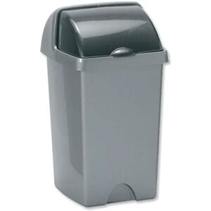 Addis 50L Roll Top Bin, Grey