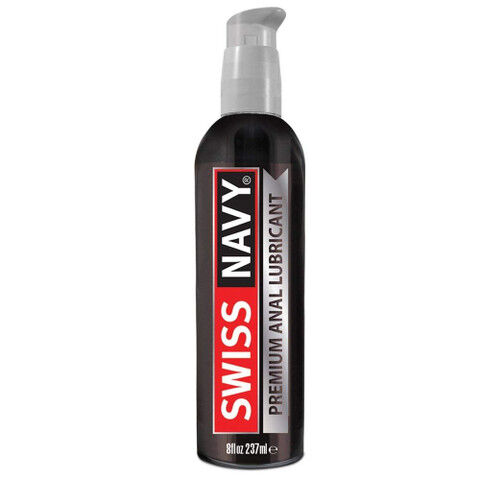 Swiss Navy Lubricants Swiss Navy 8 Oz Silicone Anal Based Lubricant
