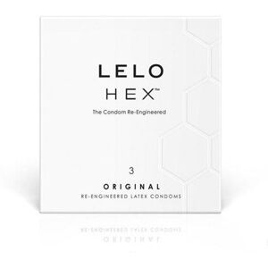 Lelo Hex Condoms Original 3 Pack (Tnr)