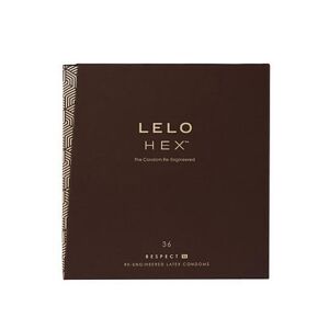 Lelo Hex Condoms Respect 36 Pack