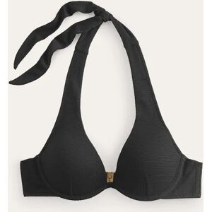 Enhancer Underwired Bikini Top Black Women Boden  - Black Honeycomb - Female - Size: 32B