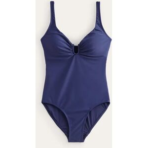 U-Bar Swimsuit Blue Women Boden  - Navy - Female - Size: 22