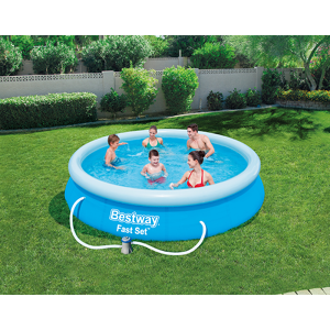 BestWay 12ft x 30inch Fast Set™ Above Ground Swimming Pool With Filter