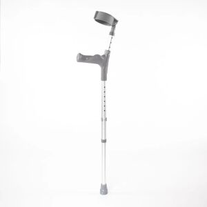 NRS Healthcare Comfort Grip Adjustable Crutches - Pair - Regular