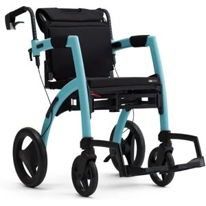 Rollz Motion 2 Rollator and Wheelchair in One - Standard - Island Blue