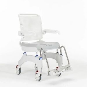 Invacare Aquatec Ocean Ergo Attendant Propelled Commode Chair - Standard