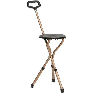 Drive DeVilbiss Cane Seat - Walking Cane With Folding Seat