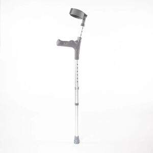 NRS Healthcare Comfort Grip Adjustable Crutches - Pair - Long