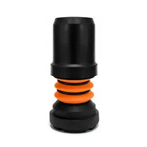 Flexyfoot Shock Absorbing Crutch Ferrule - Black - 22mm