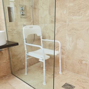 NRS Healthcare Folding Shower Chair