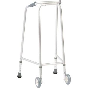 Drive DeVilbiss Ultra Narrow Walking Frame with Wheels - Large