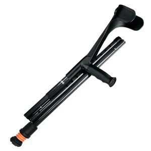 Flexyfoot Carbon Fibre Folding Crutch - Black