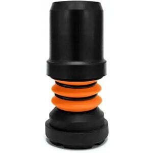 Flexyfoot Shock Absorbing Crutch Ferrule - Black - 19mm