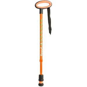 Flexyfoot Premium Oval Handle Walking Stick - Orange