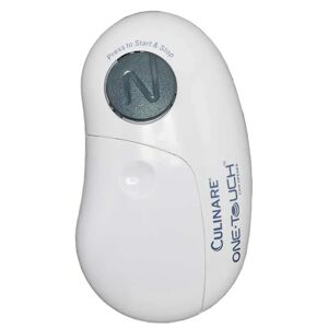 Culinaire One Touch Can Opener - White