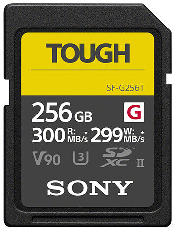 Sony SDXC SF-G Tough Series 256GB UHS-II V90 - SFG256T