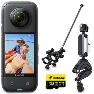 Insta360 X3 Pocket 360 Degree Action Camera - Bikers Kit