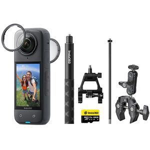 Insta360 X4 8K 360 Degree Action Camera - Bicycle Bundle