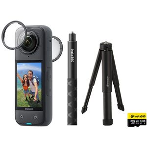 Insta360 X4 8K 360 Degree Action Camera - Survey Bundle