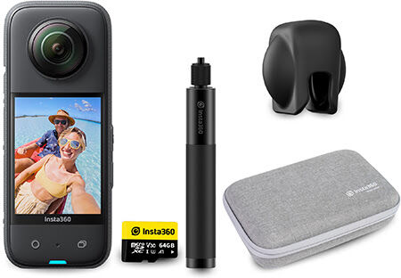 Insta360 X3 Pocket 360 Degree Action Camera - Professional Kit