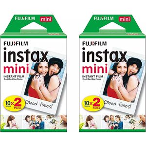 Fujifilm Instax Mini Instant Photo Film - White (Pack of 40) Fujifilm Instax Mini Instant Photo Film - White (Pack of 40)