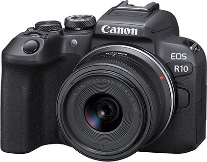 Canon EOS R10 with RF-S 18-45mm f4.5-6.3 IS STM Lens